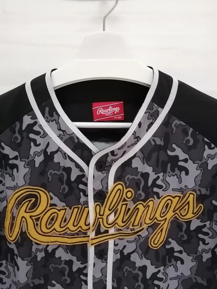 Japanese Brand RAWLINGS Baseball Jersey Size US M / EU 48-50 / 2 - 3 Thumbnail