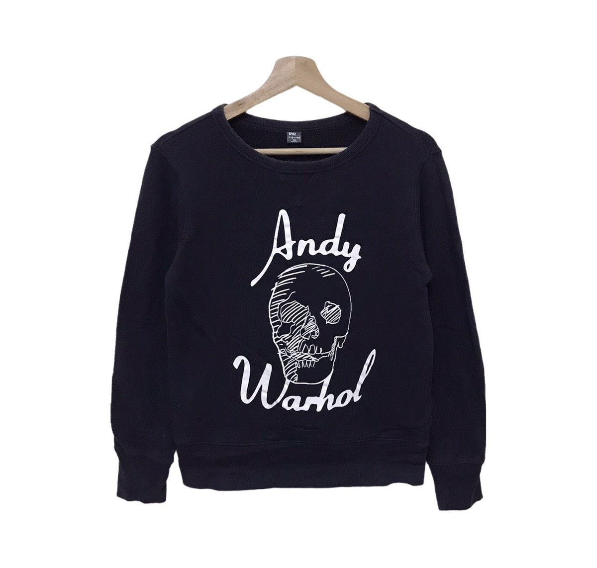 Andy Warhol × Band Tees Andy Warhol Sweatshirt Crewneck Big Logo Big Spell Out Size US XS / EU 42 / 0 - 1 Thumbnail
