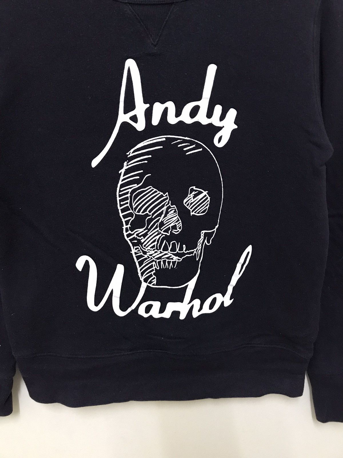 Andy Warhol × Band Tees Andy Warhol Sweatshirt Crewneck Big Logo Big Spell Out Size US XS / EU 42 / 0 - 4 Thumbnail