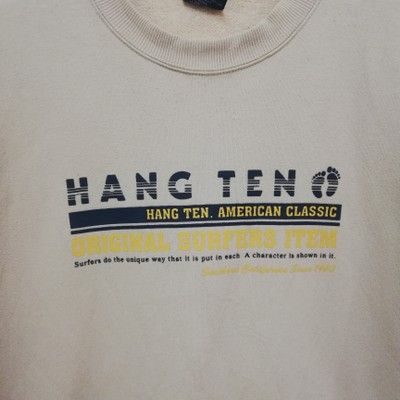 Hang Ten Vintage Hang ten sweatshirt nice design Size US M / EU 48-50 / 2 - 2 Thumbnail