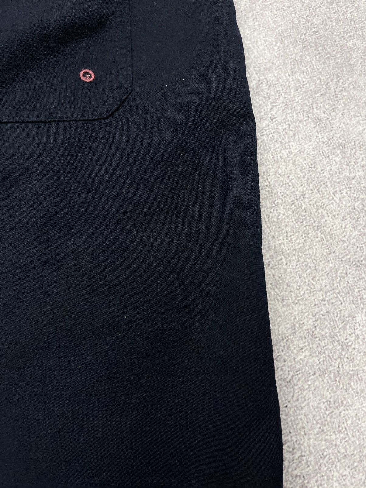 Fred Perry Vintage Fred Perry Big Logo Shorts Navy Y2K Size L Size US 34 / EU 50 - 6 Thumbnail