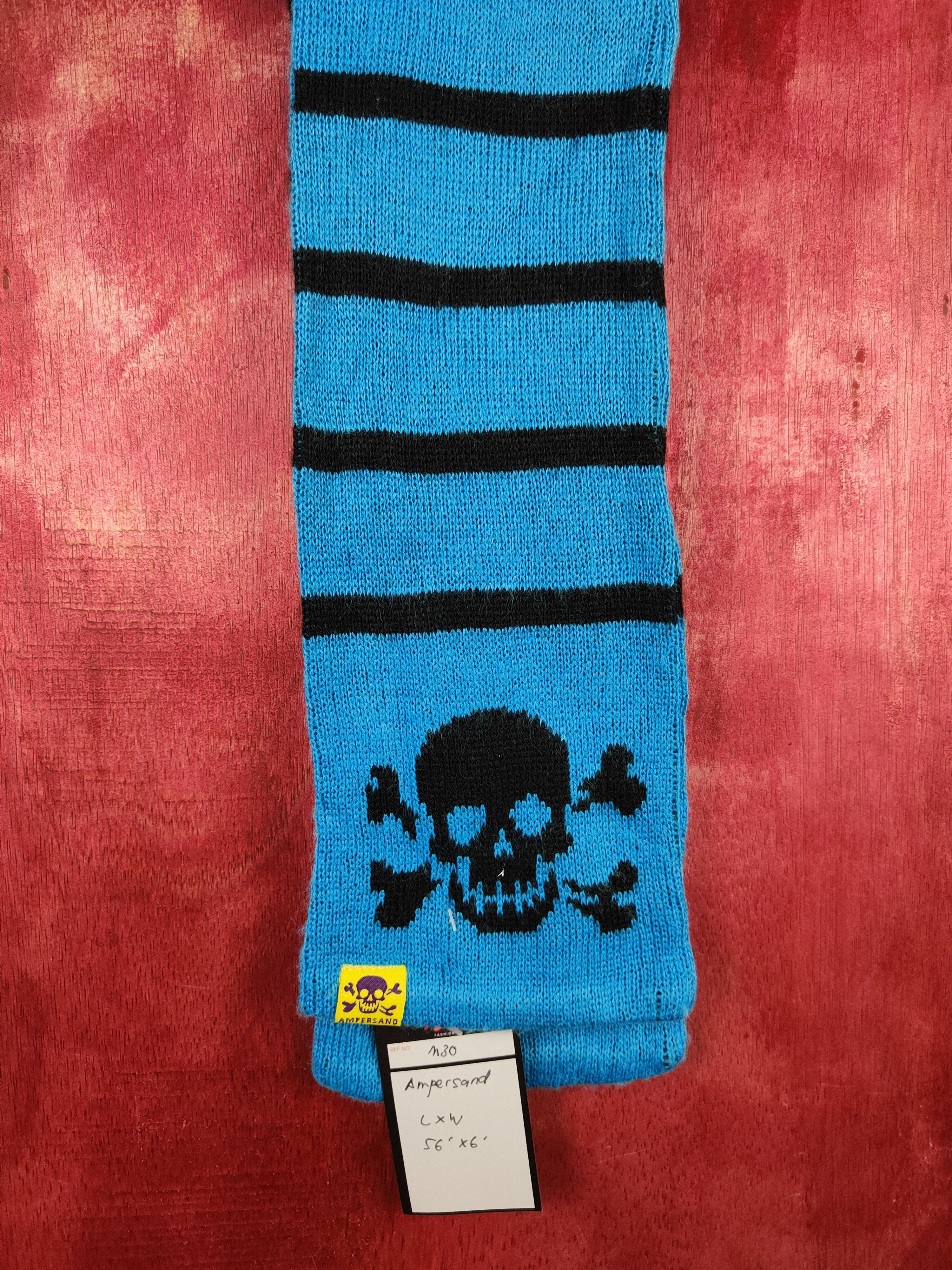 Japanese Brand Ampersand Skull Muffler Scarves #m30 Size ONE SIZE - 3 Thumbnail