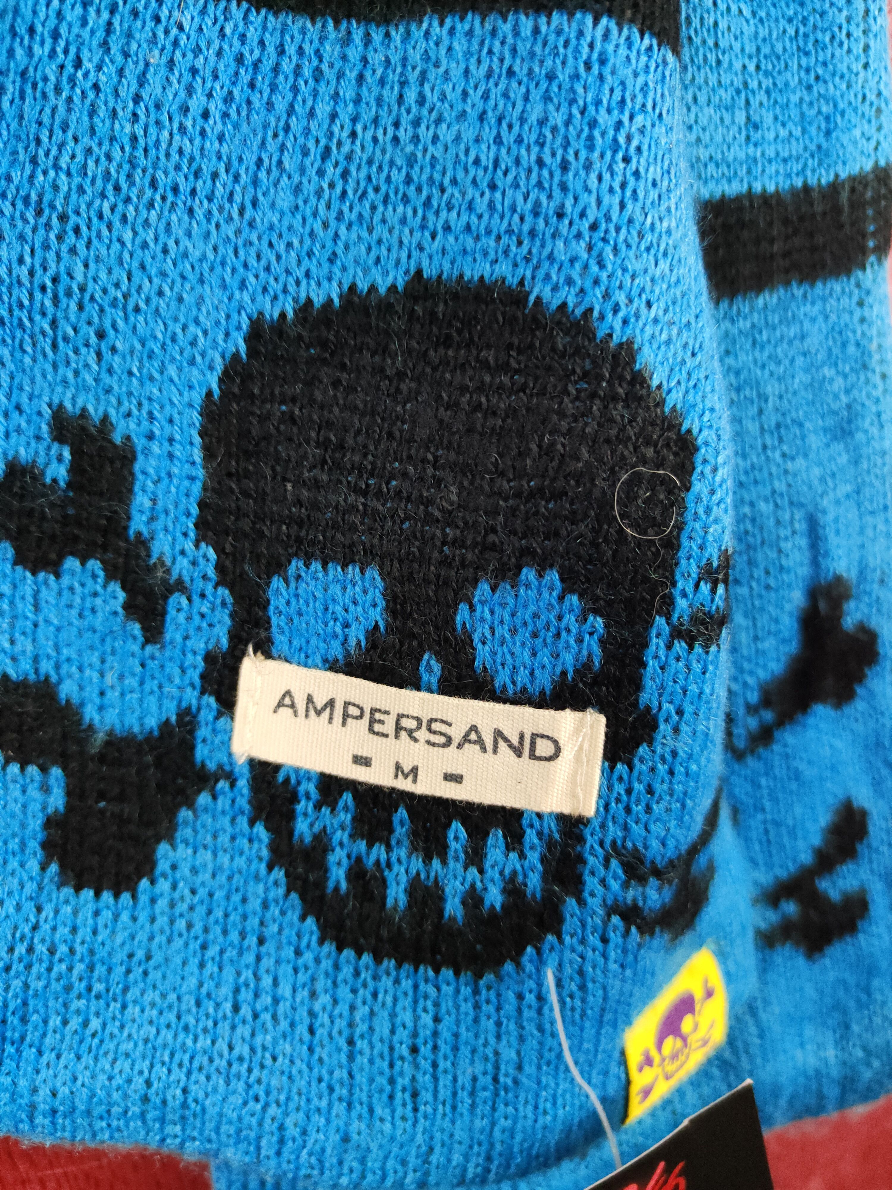 Japanese Brand Ampersand Skull Muffler Scarves #m30 Size ONE SIZE - 6 Thumbnail