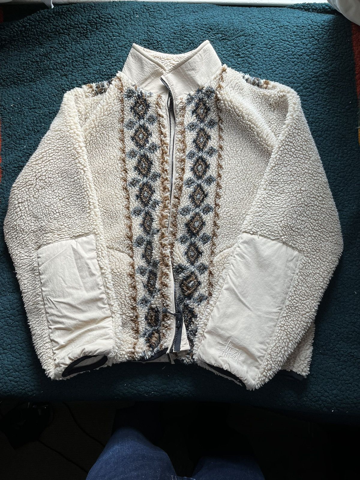 Jacket Stussy Lima Fleece Stussy Lima Stussy Jacquard Jacket