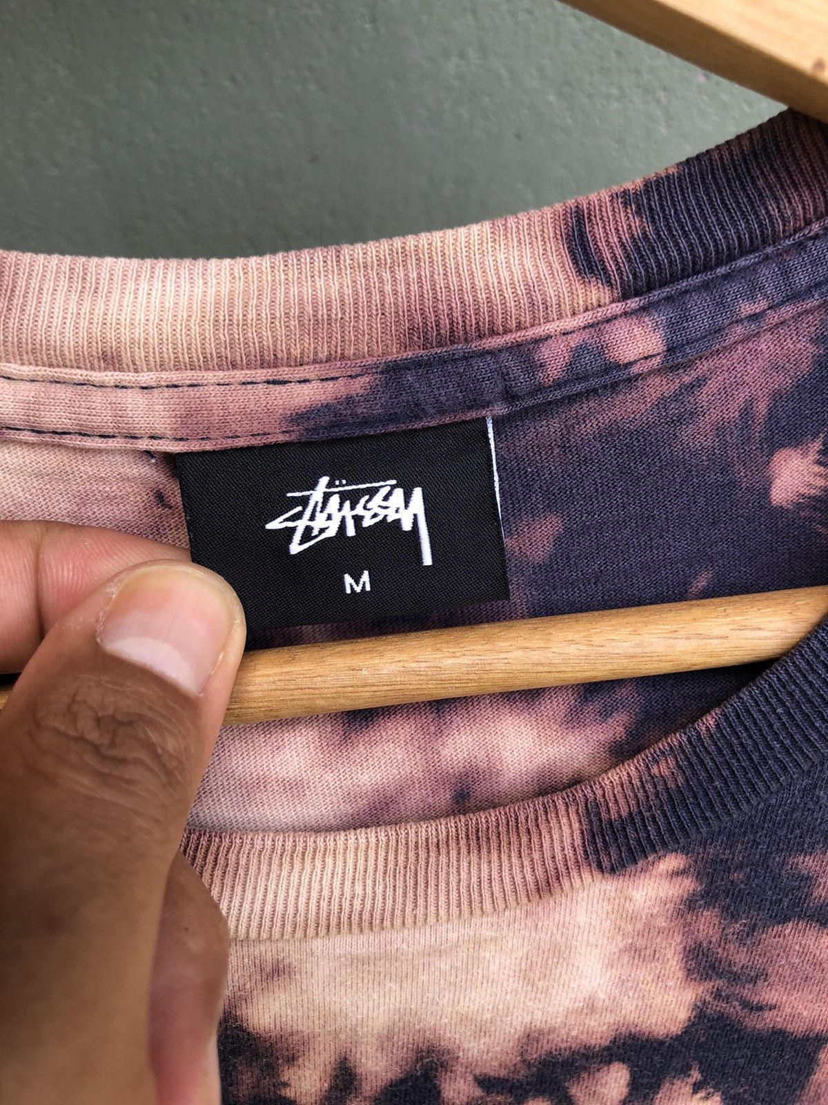 Stussy Vintage Stussy Bronx Compton Santana Custom Bleach Tee Size US M / EU 48-50 / 2 - 8 Thumbnail