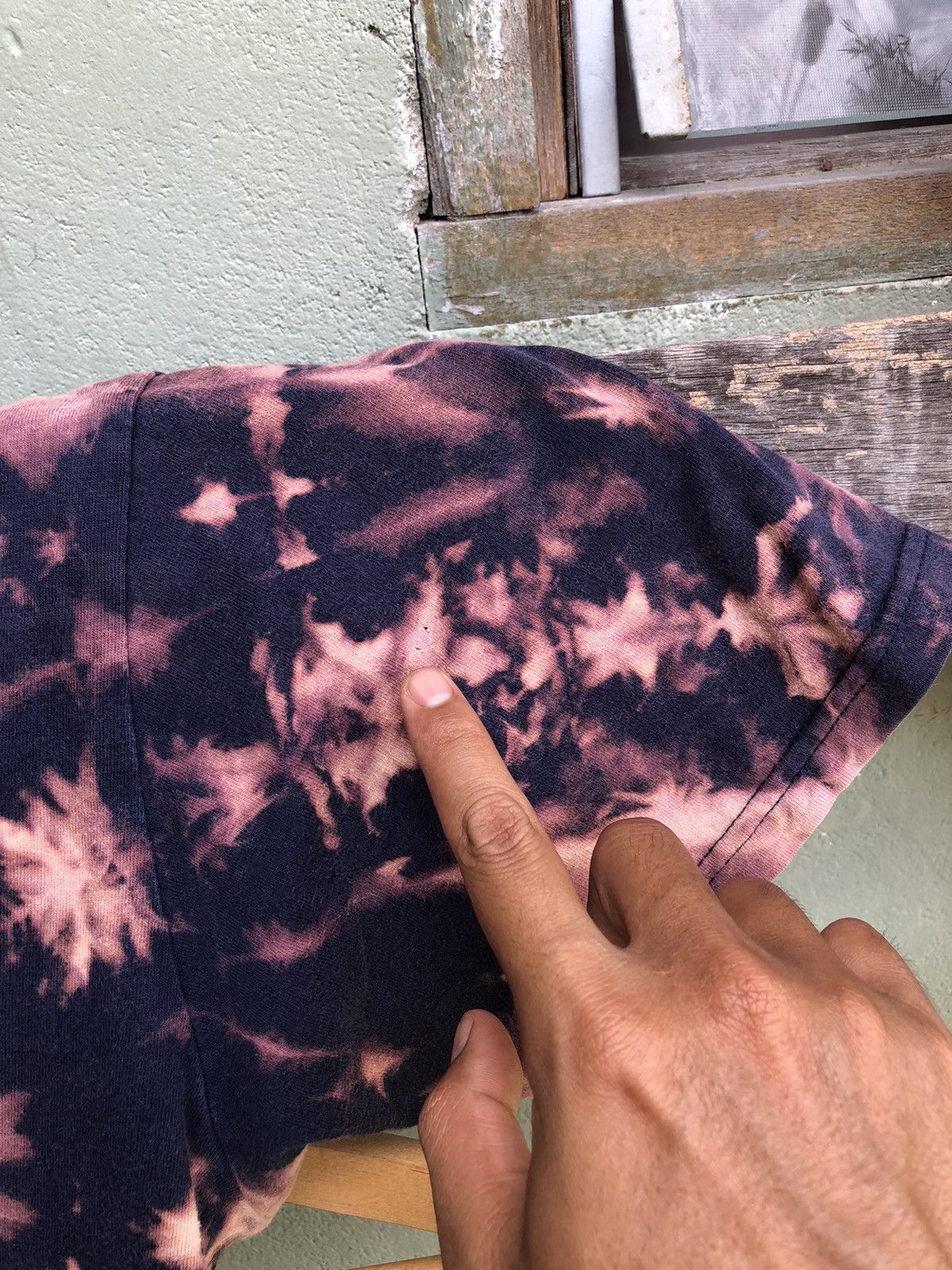 Stussy Vintage Stussy Bronx Compton Santana Custom Bleach Tee Size US M / EU 48-50 / 2 - 14 Thumbnail