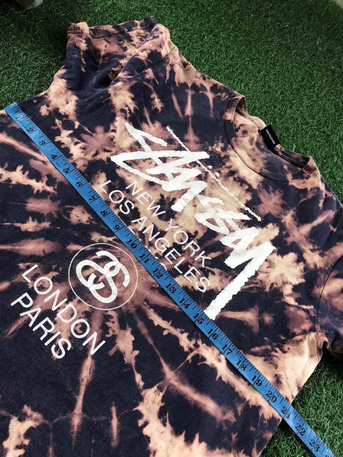 Stussy Vintage Stussy Bronx Compton Santana Custom Bleach Tee Size US M / EU 48-50 / 2 - 15 Thumbnail