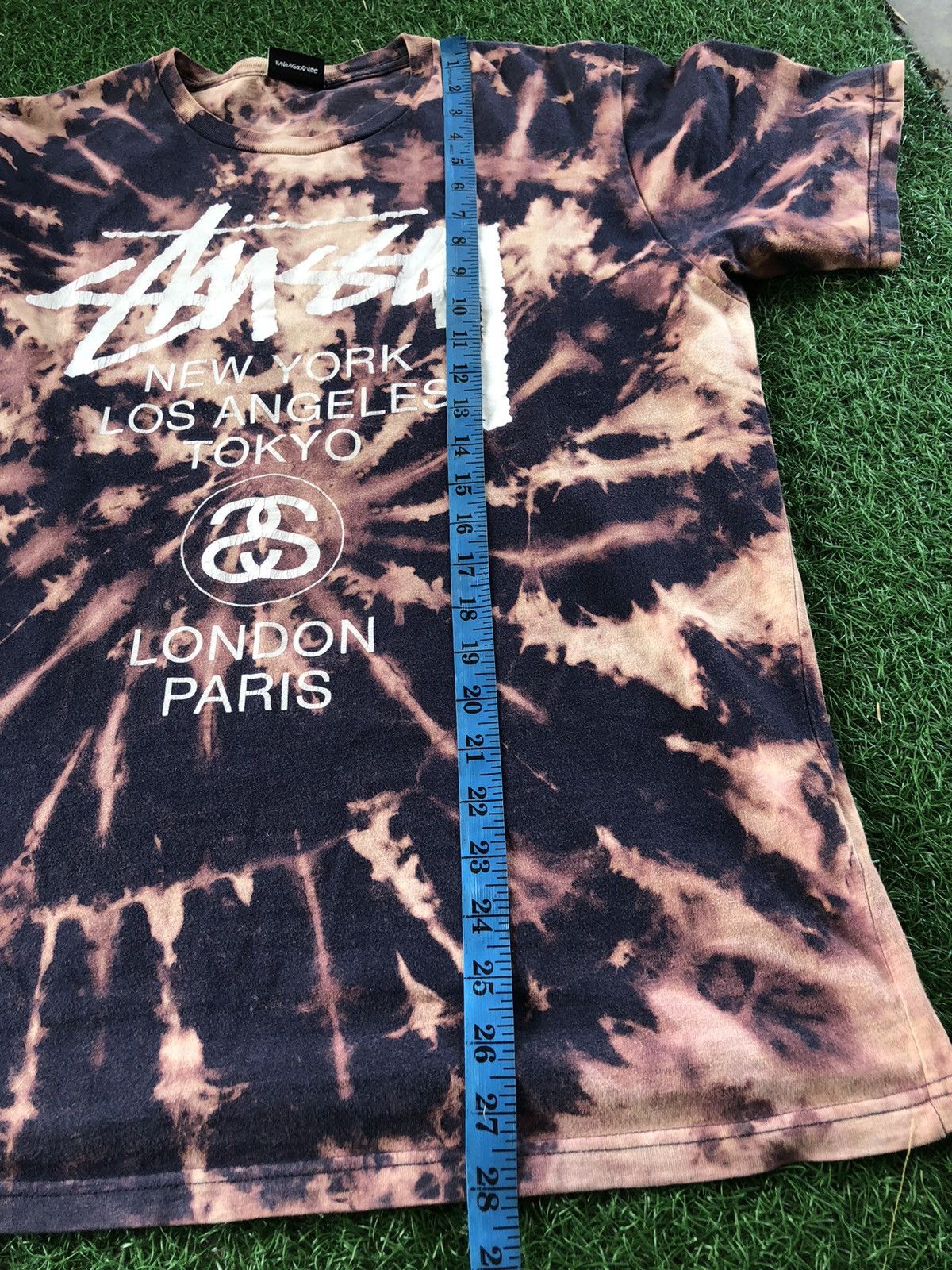 Stussy Vintage Stussy Bronx Compton Santana Custom Bleach Tee Size US M / EU 48-50 / 2 - 16 Thumbnail
