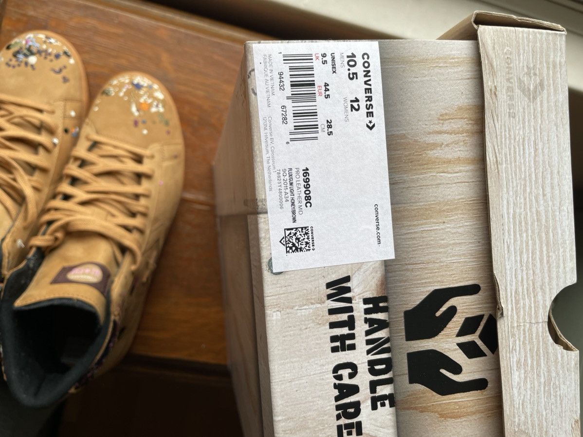 Bandulu × Converse Converse Bandulu Pro Leather mid embroidery splatter paint Size US 10.5 / EU 43-44 - 6 Thumbnail