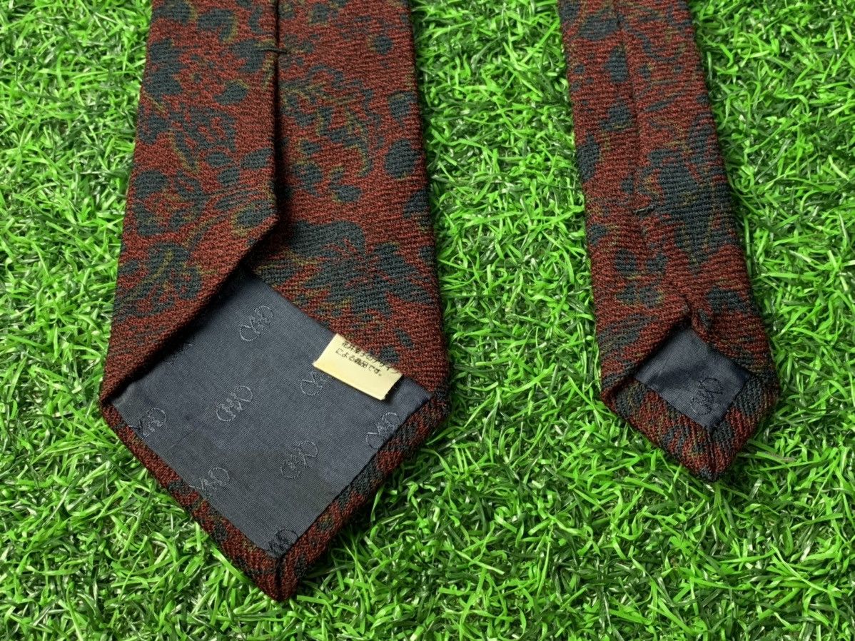 Japanese Brand Yukiko Hanai YH Tie Floral Design Size ONE SIZE - 5 Thumbnail