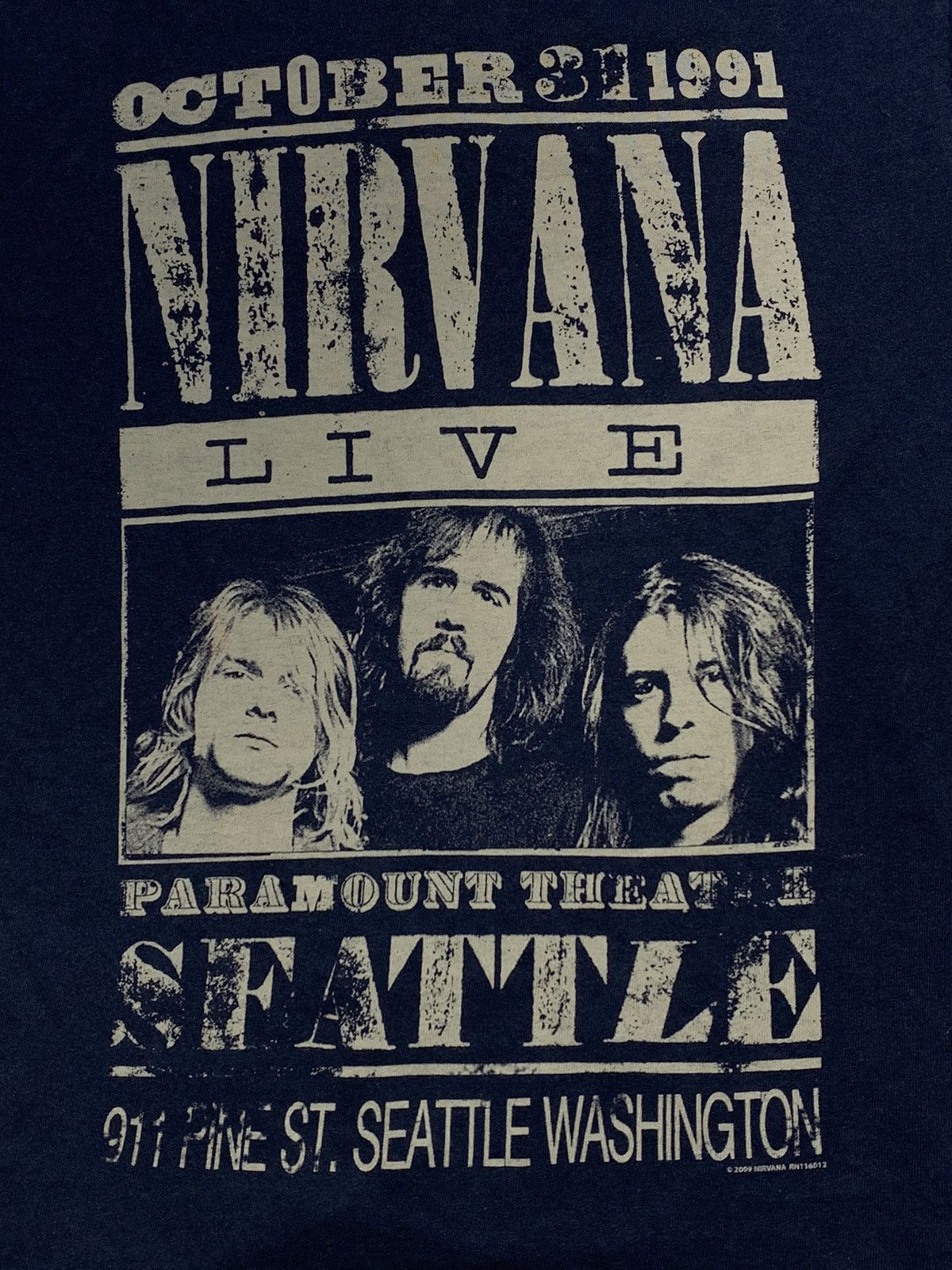 Band Tees Vintage Y2K Nirvana band tee big logo streetwear size S Size US S / EU 44-46 / 1 - 2 Thumbnail
