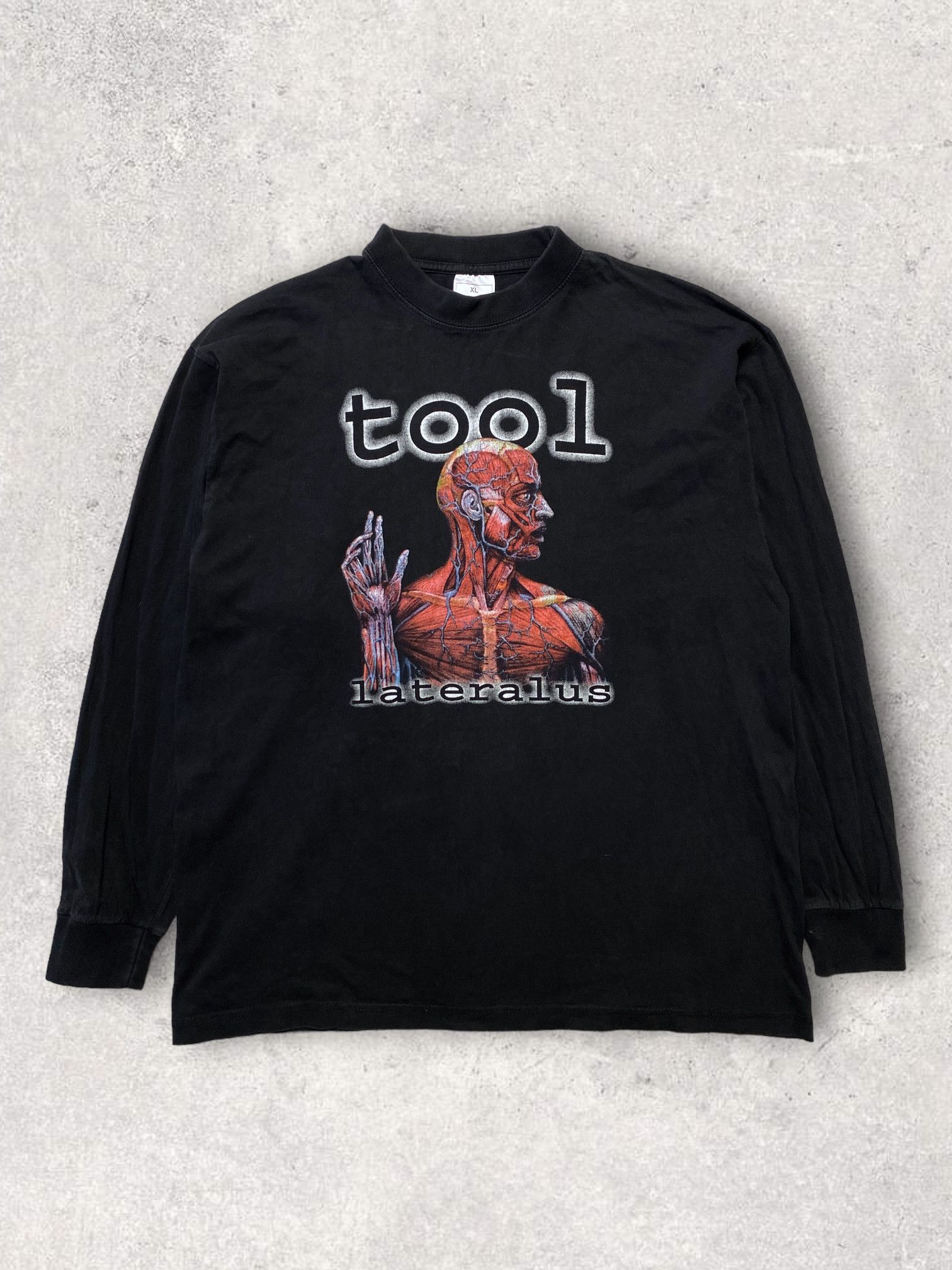 Band Tees Vintage 90s Tool lateralus black longsleeve LS eurotag Size US XL / EU 56 / 4 - 1 Thumbnail