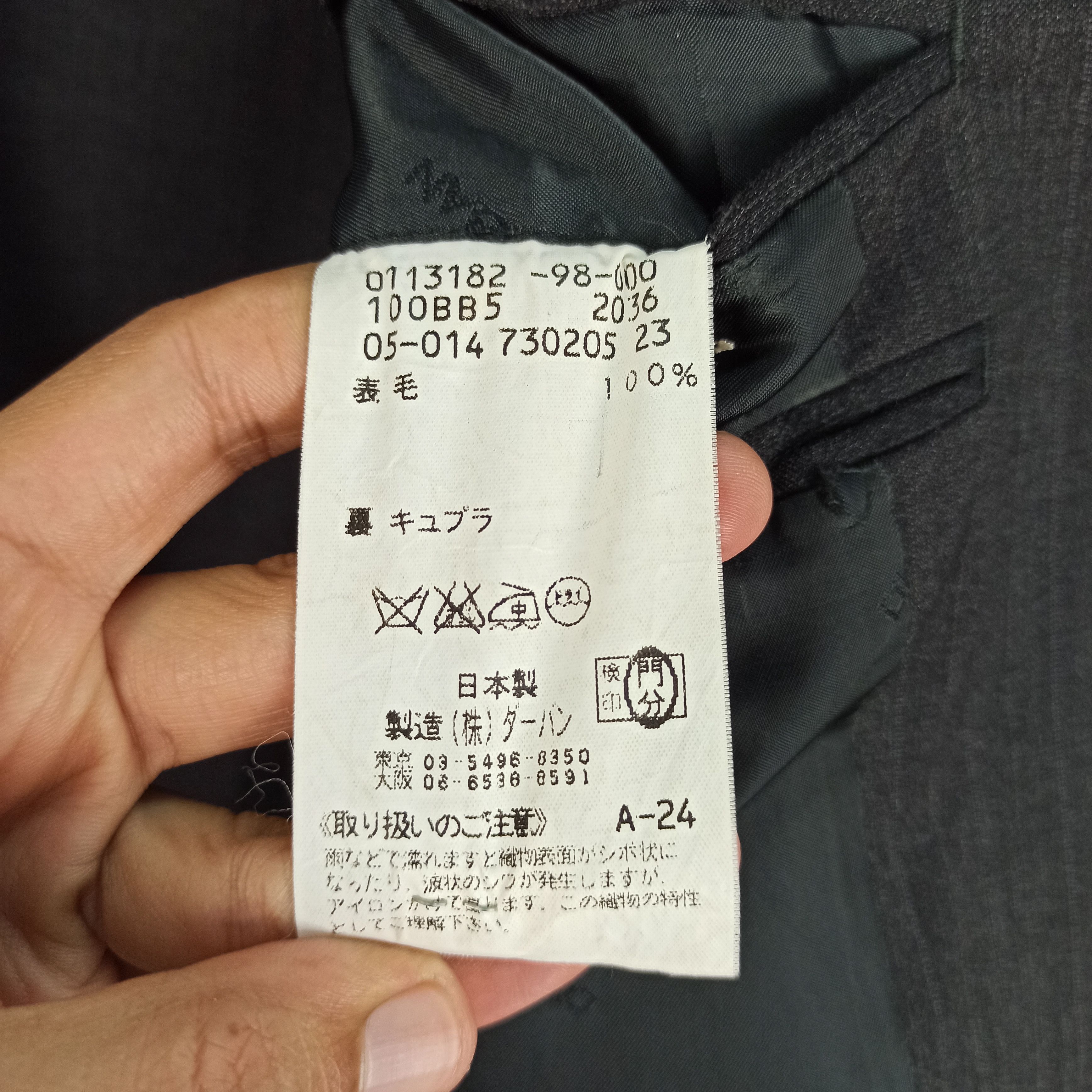 Loro Piana × Vintage Rare Loro Piana X D'Urban Blazer Italy Wool Size 52R - 9 Thumbnail