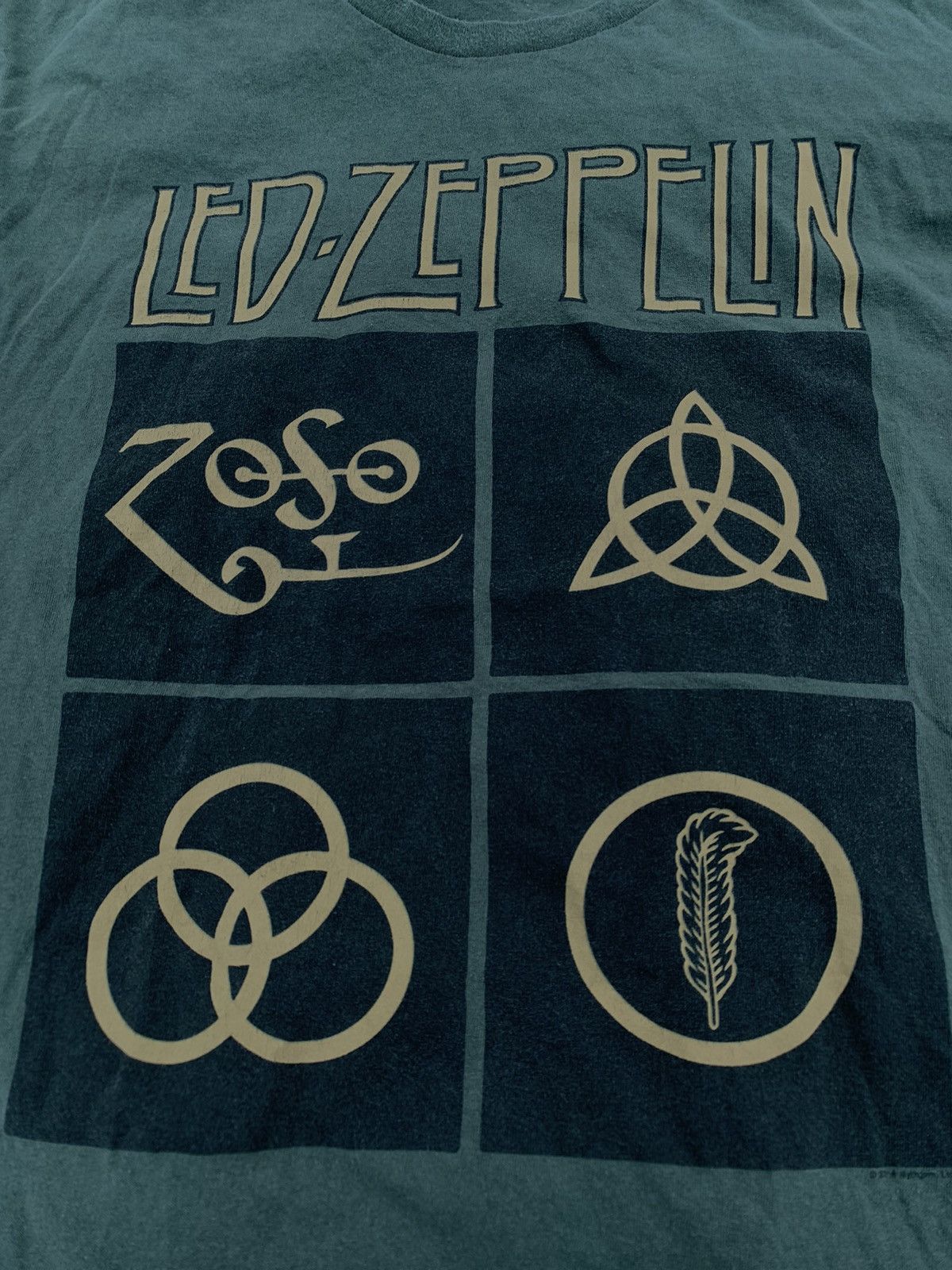 Band Tees × Vintage Vintage Y2K Led Zeppelin t-shirt band tee streetwear size L Size US L / EU 52-54 / 3 - 2 Thumbnail