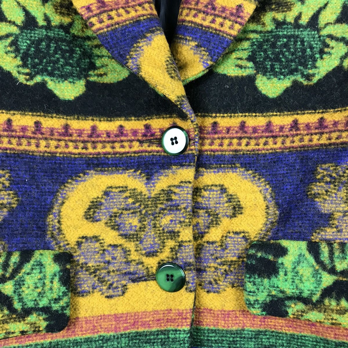 Vintage Vintage Heavy Wool Funky Blazer Kent Street Size US S / EU 44-46 / 1 - 3 Thumbnail