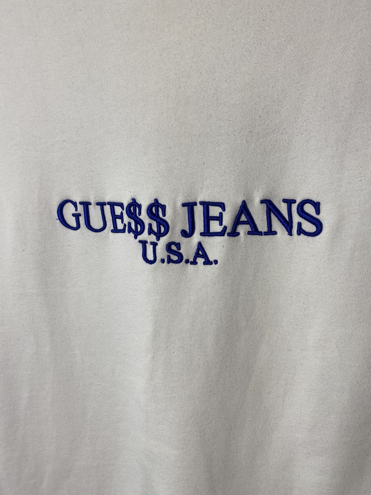 A$AP Rocky × Guess Guess x asap rocky white crewneck streetwear Size US XL / EU 56 / 4 - 2 Thumbnail