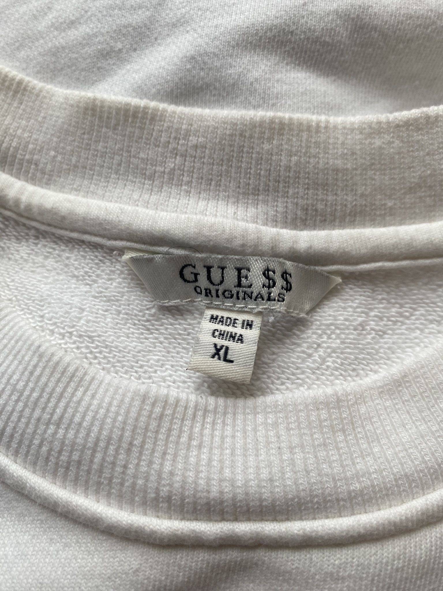 A$AP Rocky × Guess Guess x asap rocky white crewneck streetwear Size US XL / EU 56 / 4 - 3 Thumbnail