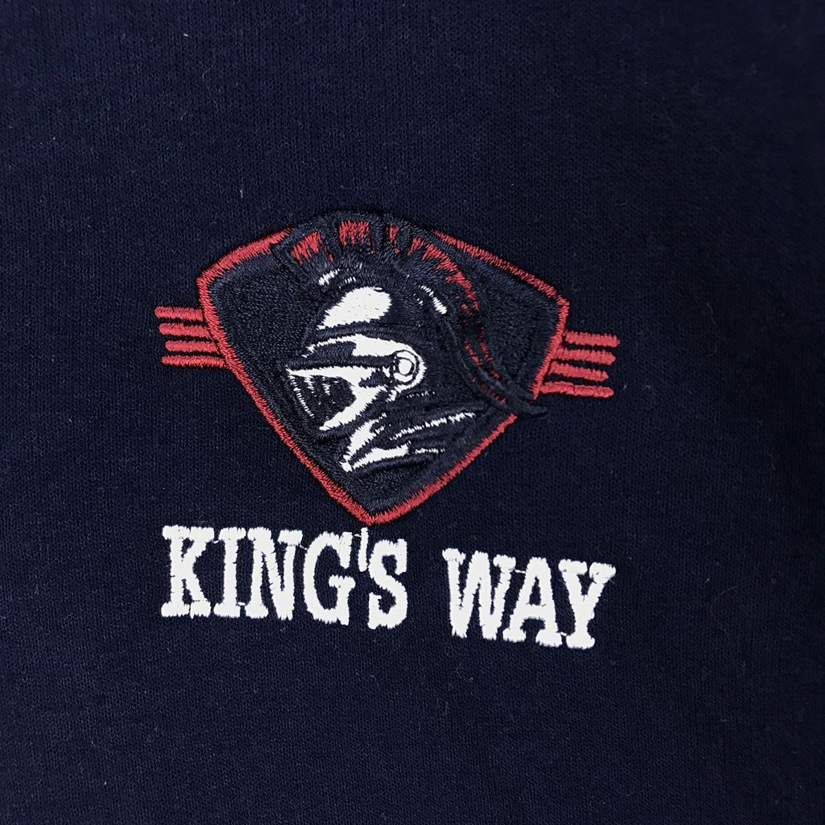 Vintage Vintage King’s Way Half Zip Sweatshirt Size US M / EU 48-50 / 2 - 5 Thumbnail