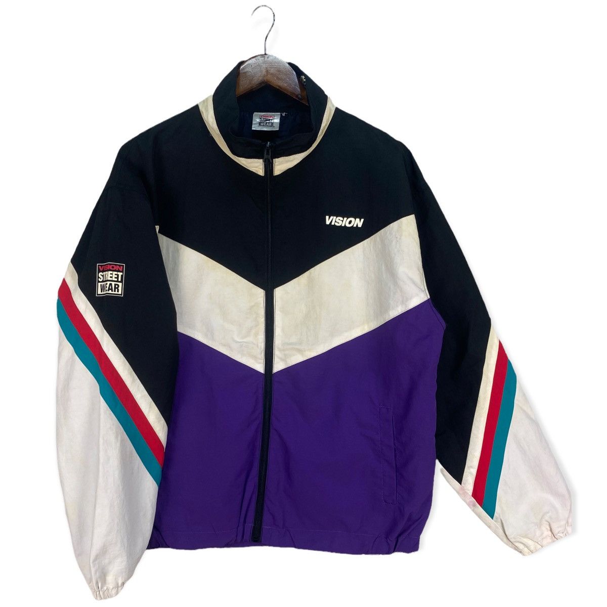Vision Streetwear Vintage Vision Streetwear Windbreaker Jacket Size US M / EU 48-50 / 2 - 1 Thumbnail
