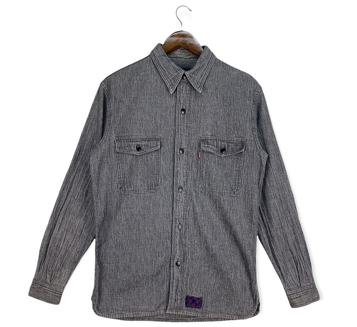 Evisu Vintage Evisu Denim Button Up Shirt Size US L / EU 52-54 / 3 - 1 Thumbnail
