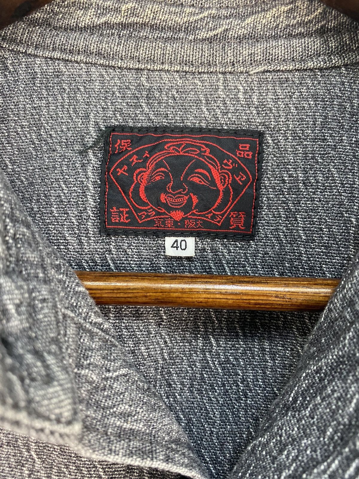 Evisu Vintage Evisu Denim Button Up Shirt Size US L / EU 52-54 / 3 - 8 Thumbnail