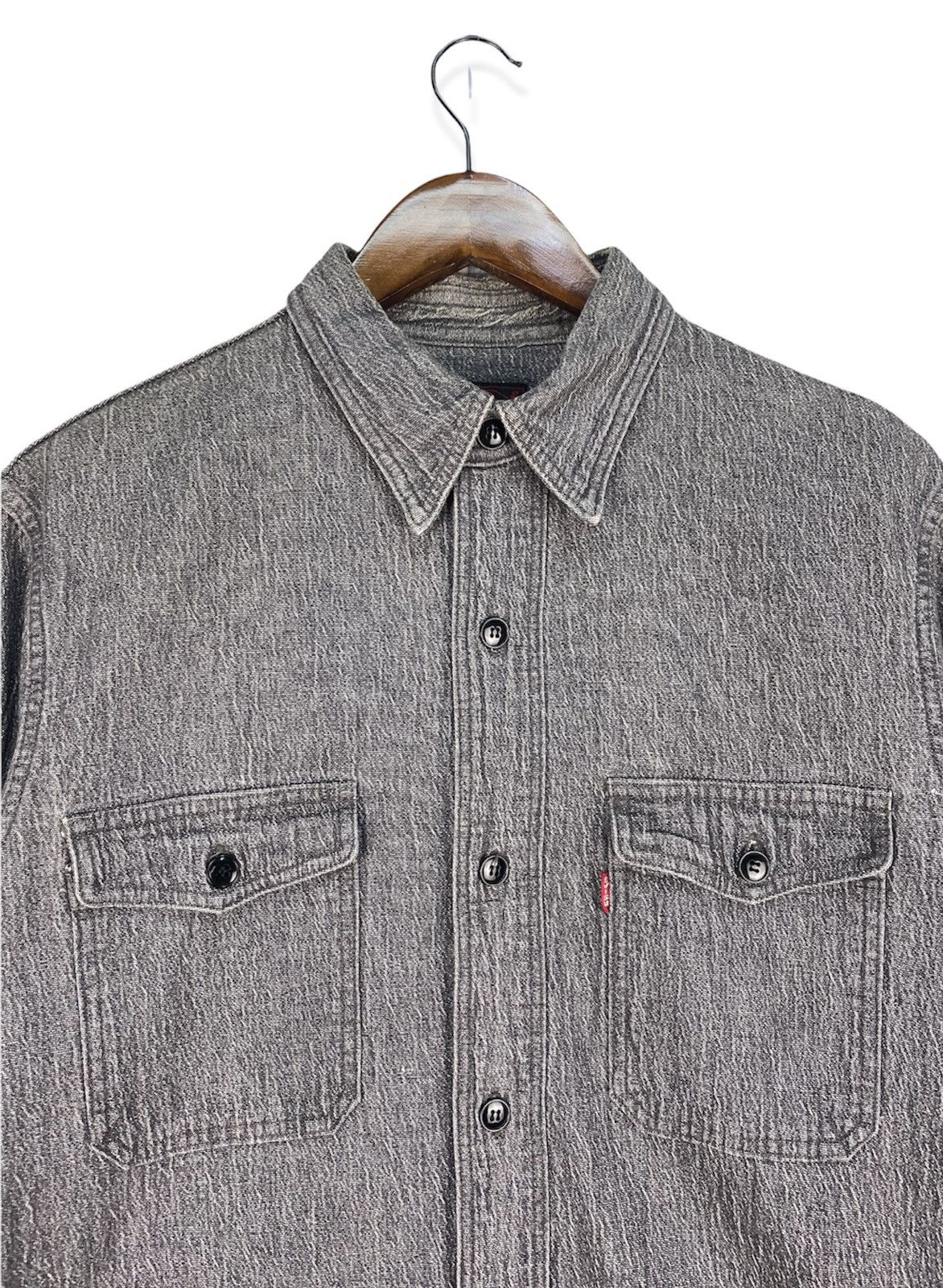 Evisu Vintage Evisu Denim Button Up Shirt Size US L / EU 52-54 / 3 - 2 Thumbnail