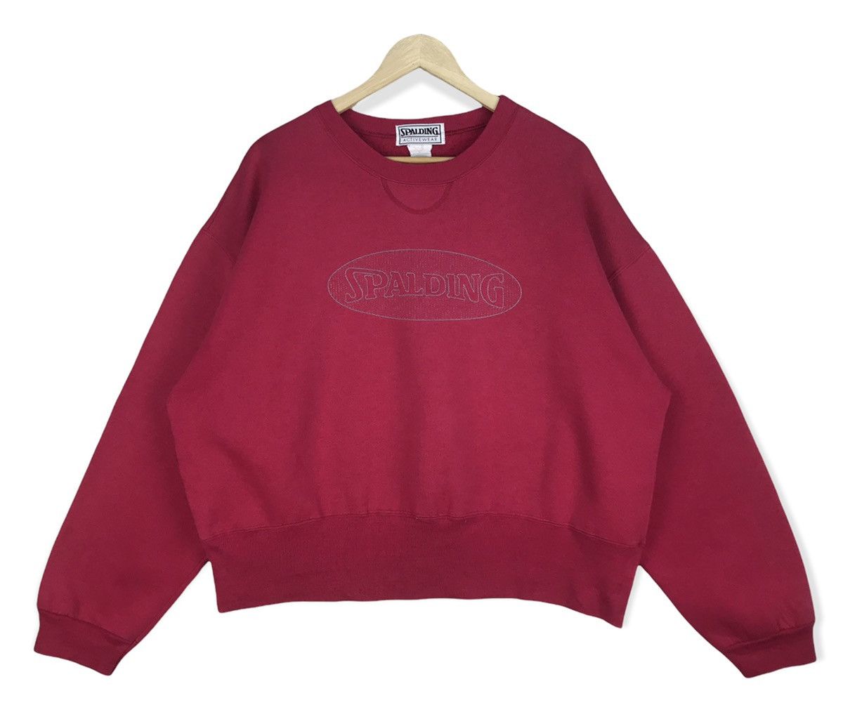 Spalding Vintage Spalding Sweatshirt Size US L / EU 52-54 / 3 - 1 Thumbnail