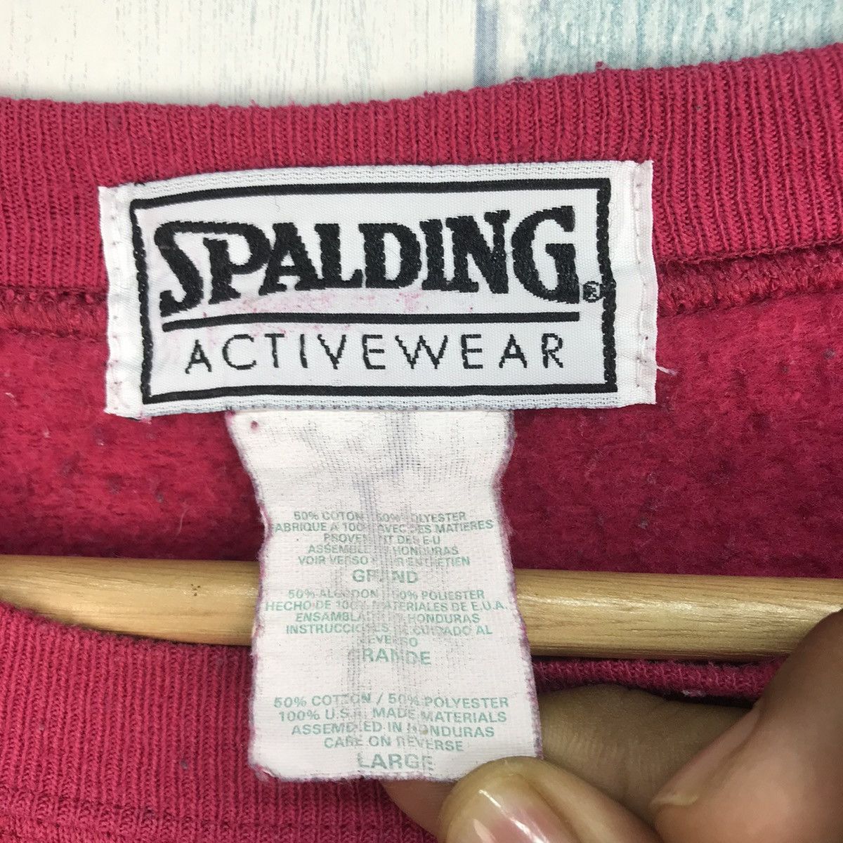 Spalding Vintage Spalding Sweatshirt Size US L / EU 52-54 / 3 - 6 Thumbnail