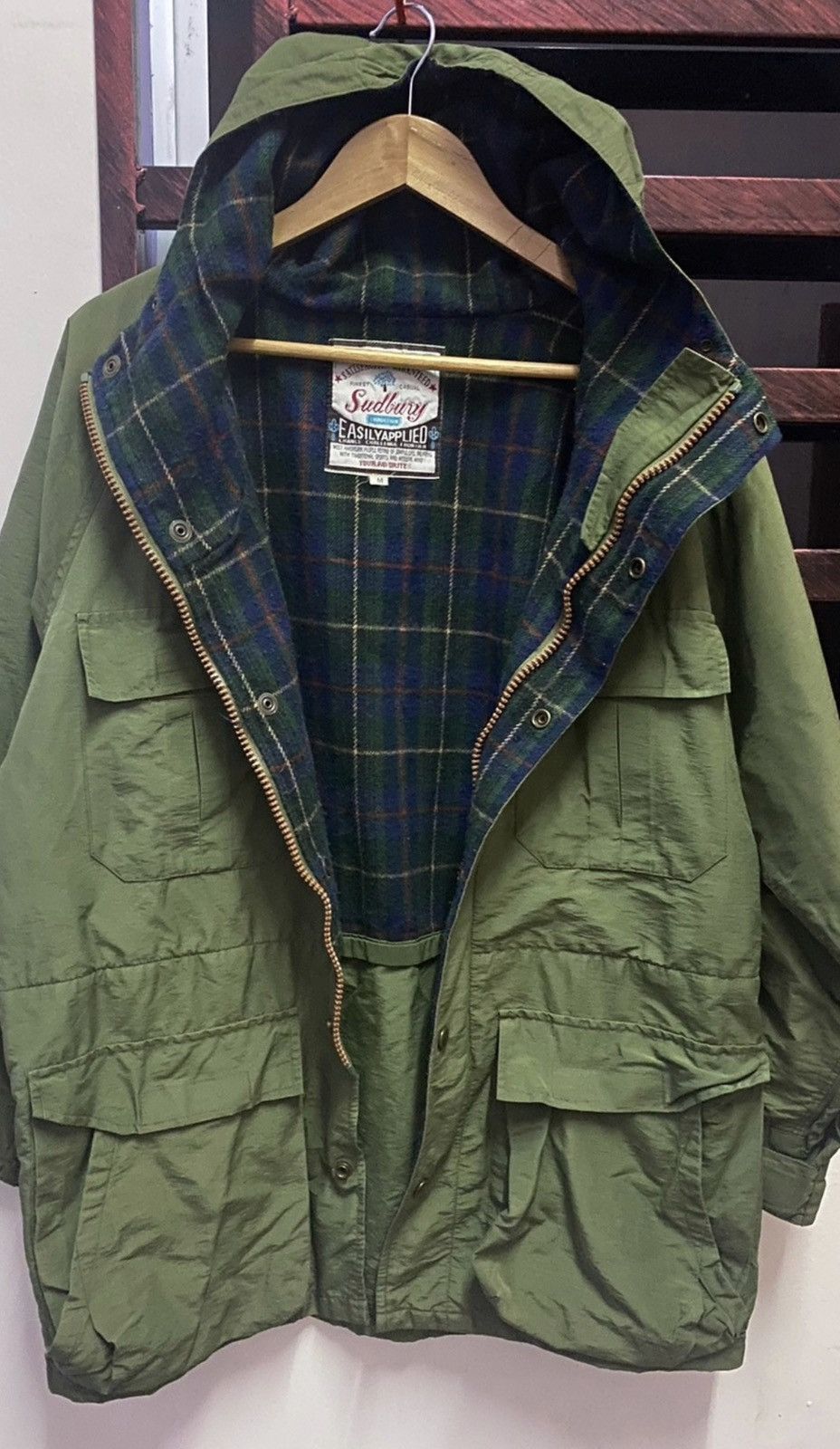 🔥 Offer Your Best 🔥 Vintage Sudbury Flannel Parka Jacket