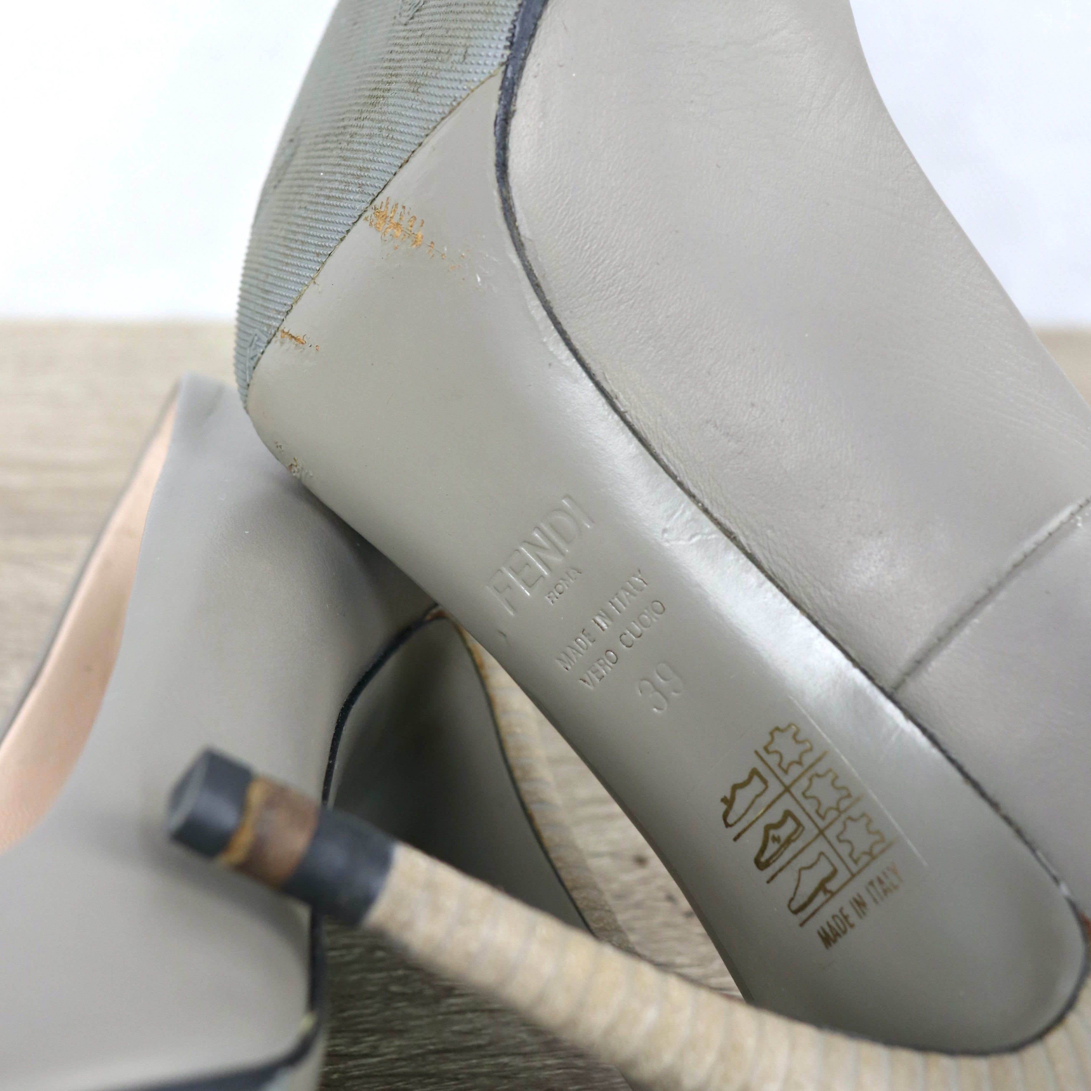 Yves Saint Laurent Fendi high heel shoes Size US 8 / IT 38 - 7 Thumbnail