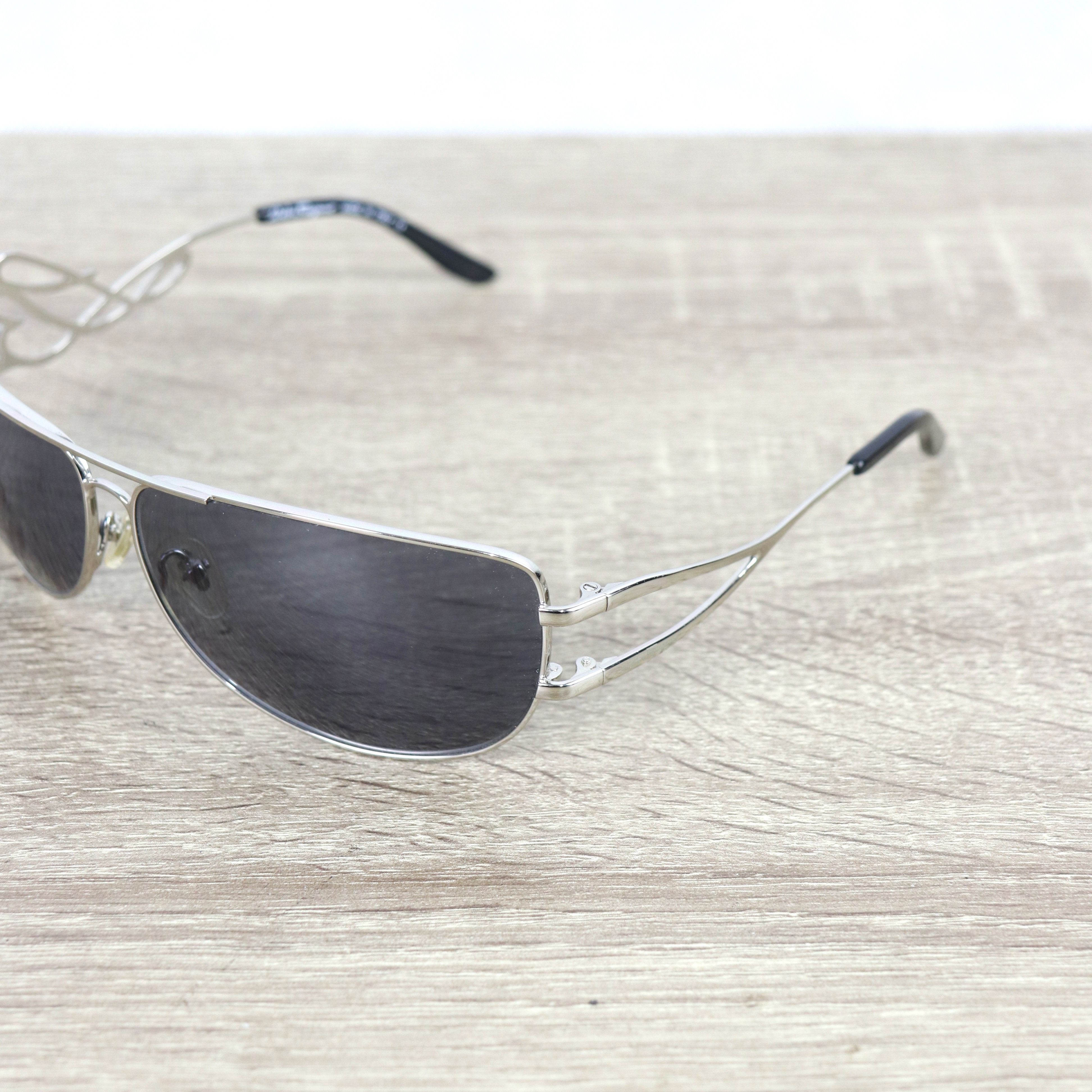 Salvatore Ferragamo Vintage chrome sunglasses Size ONE SIZE - 4 Thumbnail