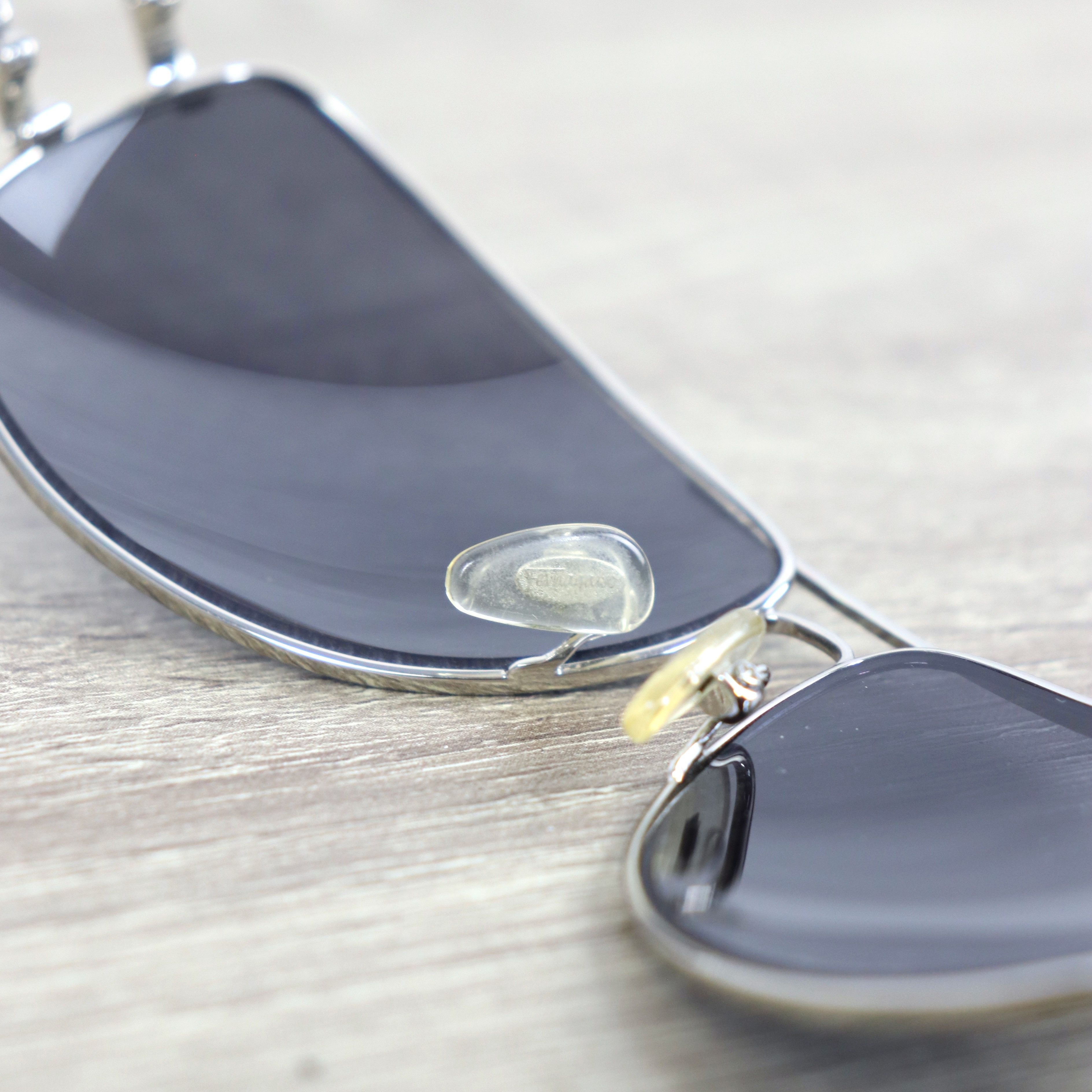 Salvatore Ferragamo Vintage chrome sunglasses Size ONE SIZE - 7 Thumbnail