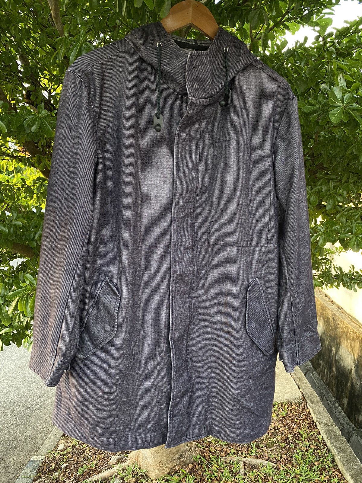 image of Gu Hoodie Jacket in Grey, Women's (Size Medium)