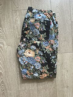 Supreme Floral Pants | Grailed