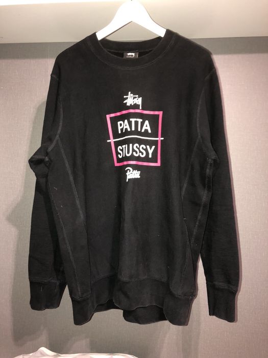 Patta x best sale stussy hoodie