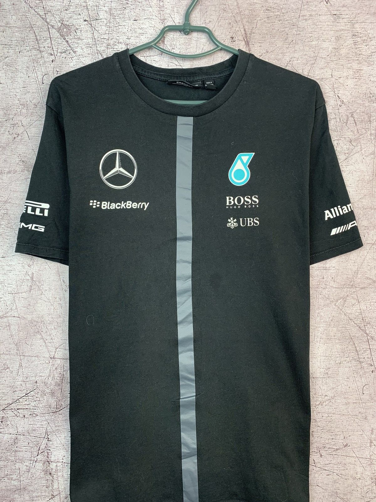 Formula 1 × Hugo Boss × Mercedes-Benz Hugo Boss Mercedes Benz Amg Petronas Team T-Shirt Size US L / EU 52-54 / 3 - 3 Thumbnail