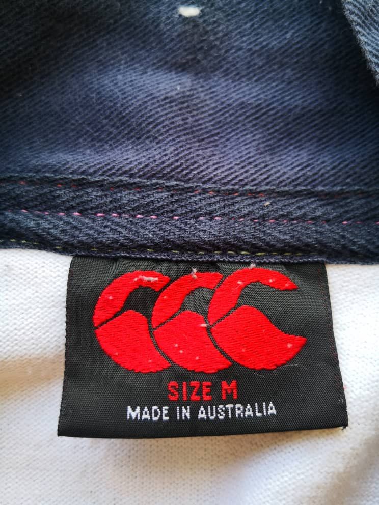Canterbury of New Zealand Vintage Canterbury Rugby Long Sleeve Polo Size US M / EU 48-50 / 2 - 3 Thumbnail