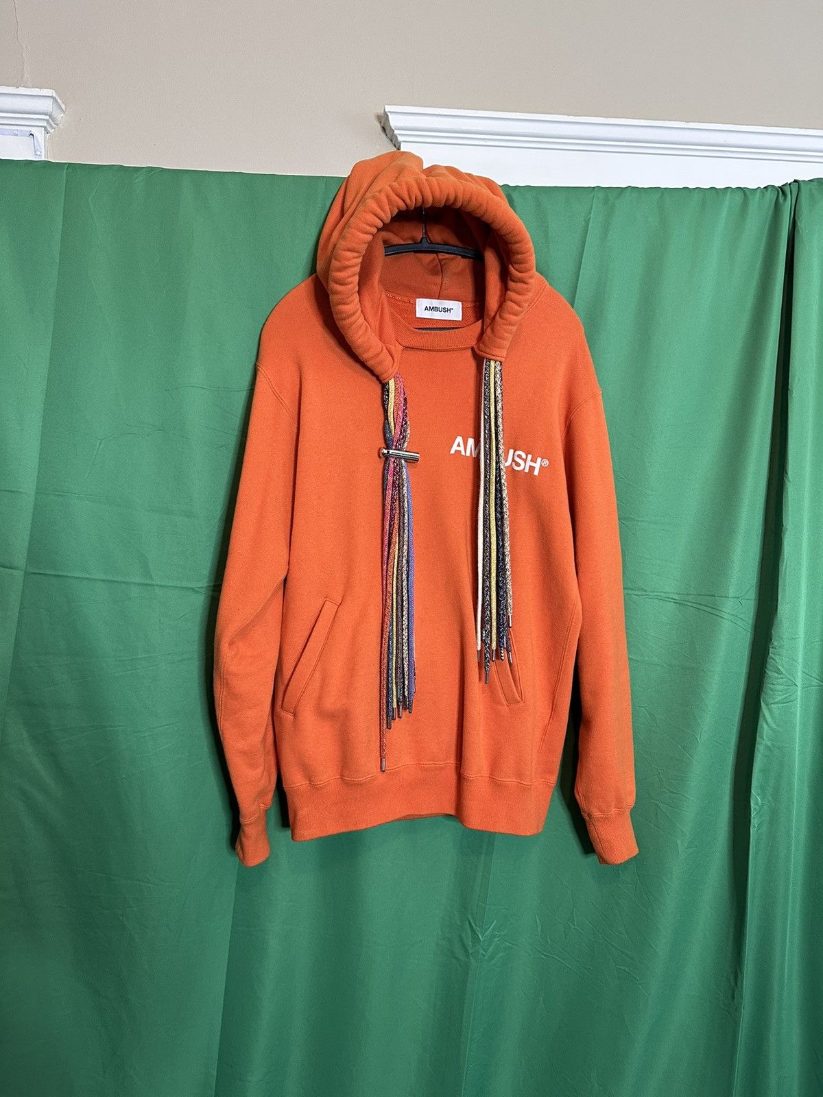 Ambush Design RARE orange multi-cord drawstring hoodie Size US S / EU 44-46 / 1 - 1 Thumbnail
