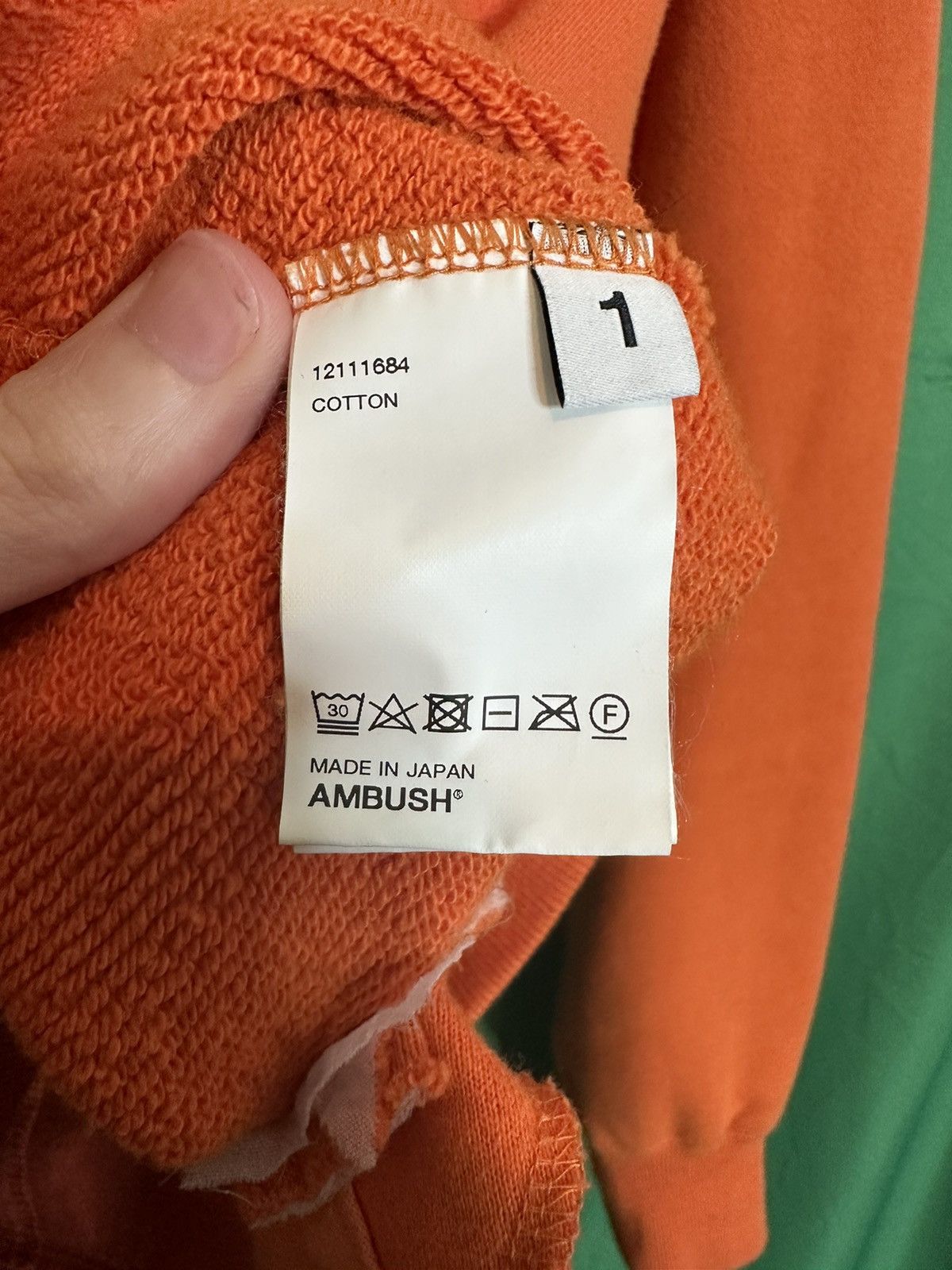 Ambush Design RARE orange multi-cord drawstring hoodie Size US S / EU 44-46 / 1 - 12 Thumbnail