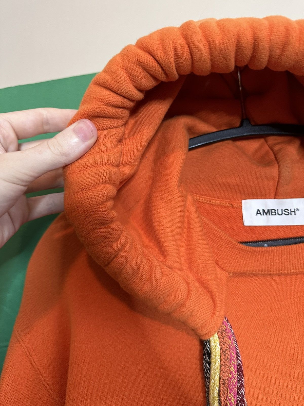 Ambush Design RARE orange multi-cord drawstring hoodie Size US S / EU 44-46 / 1 - 8 Thumbnail