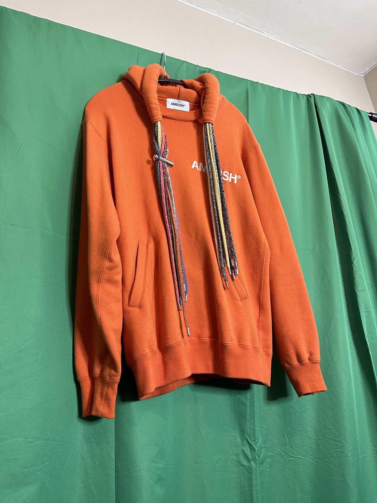Ambush Design RARE orange multi-cord drawstring hoodie Size US S / EU 44-46 / 1 - 13 Thumbnail