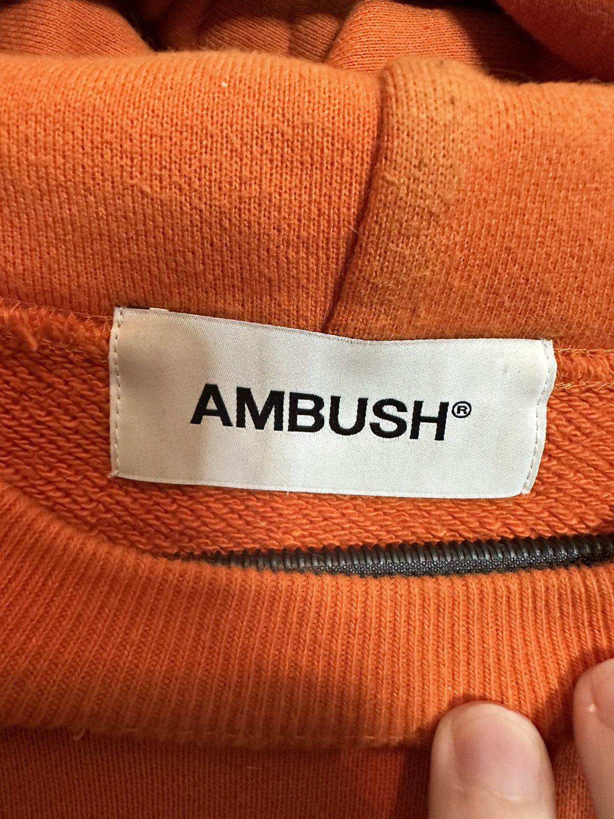 Ambush Design RARE orange multi-cord drawstring hoodie Size US S / EU 44-46 / 1 - 11 Thumbnail