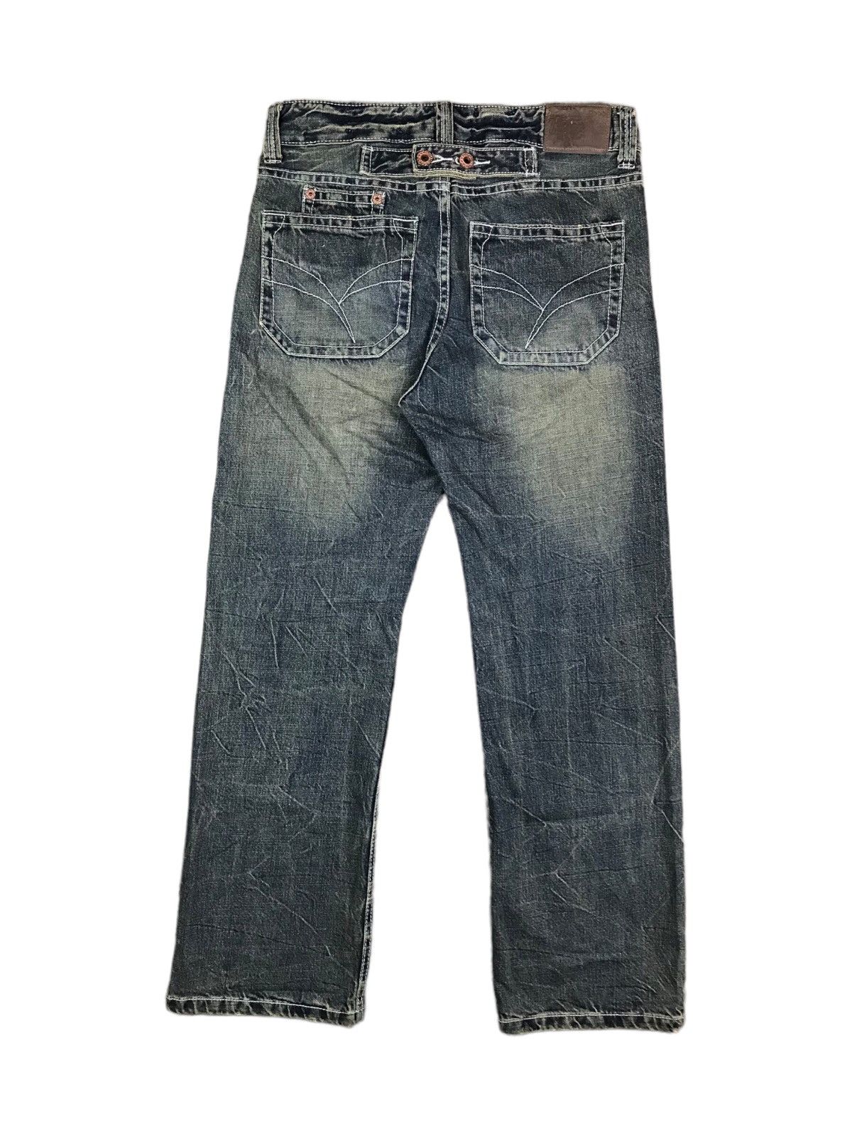 Other AUTHENTIC R >>> JEANS WITH BACK DONUT BUTTONS Size US 33 - 2 Thumbnail
