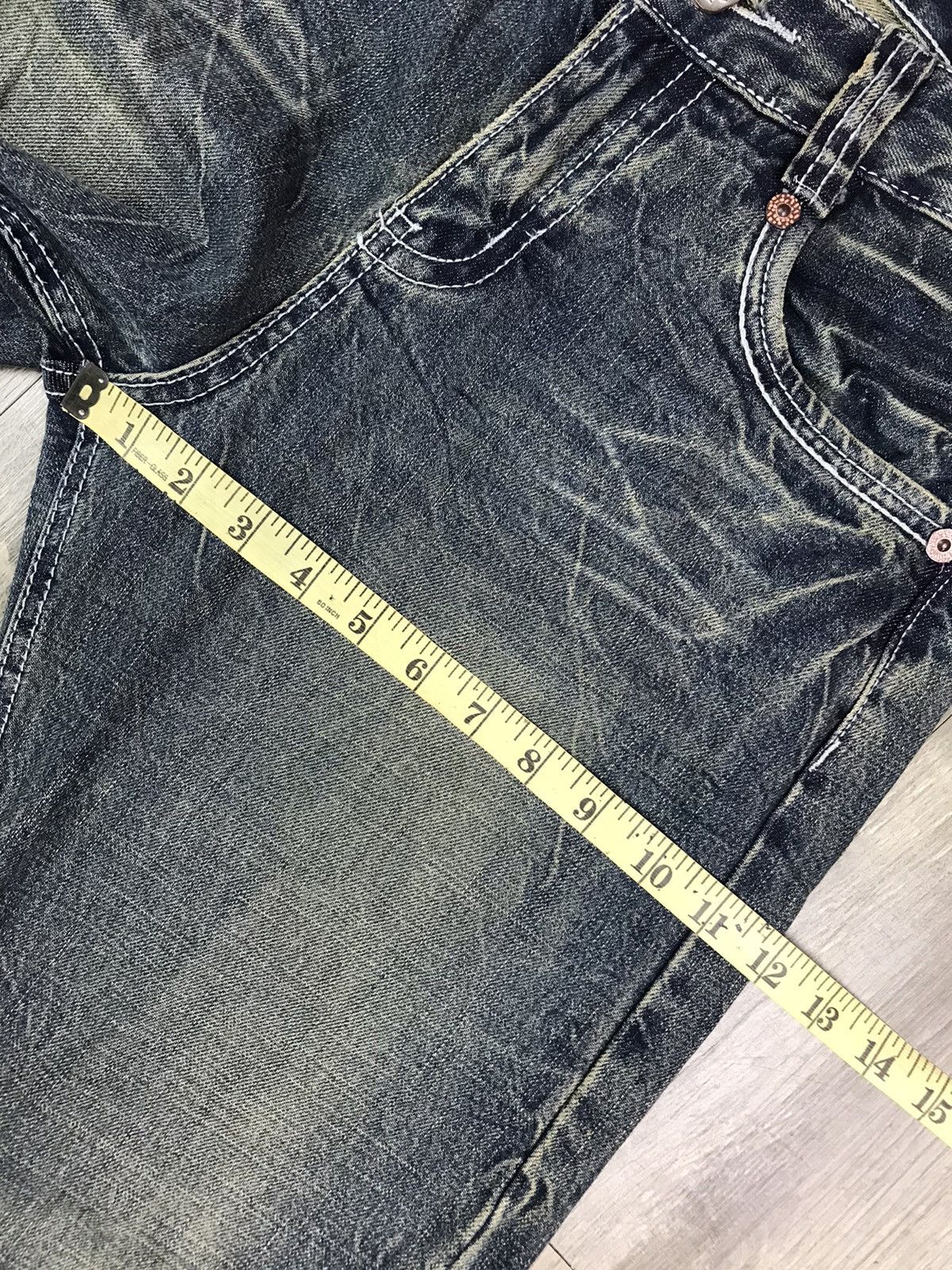 Other AUTHENTIC R >>> JEANS WITH BACK DONUT BUTTONS Size US 33 - 18 Thumbnail