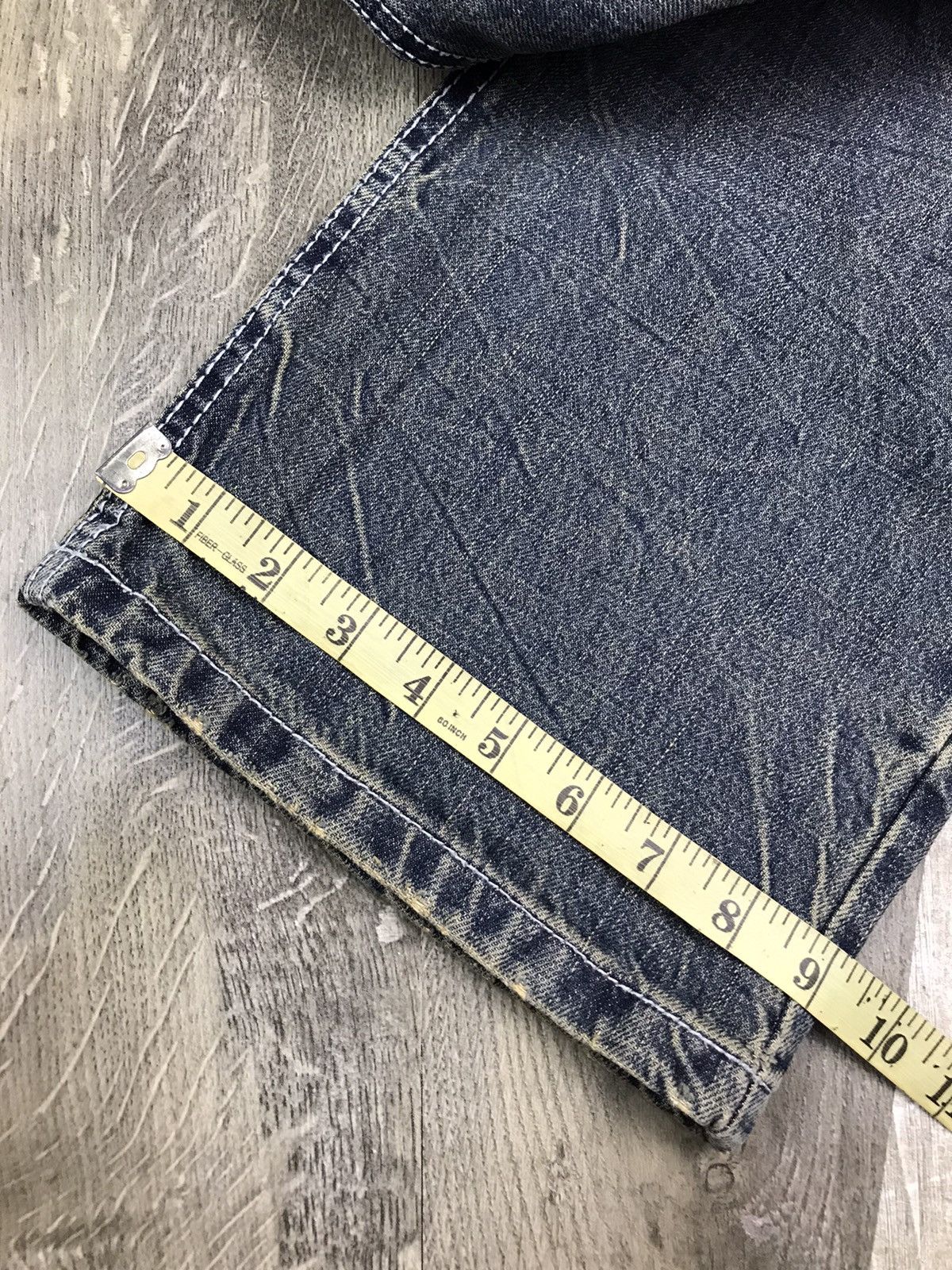 Other AUTHENTIC R >>> JEANS WITH BACK DONUT BUTTONS Size US 33 - 21 Thumbnail