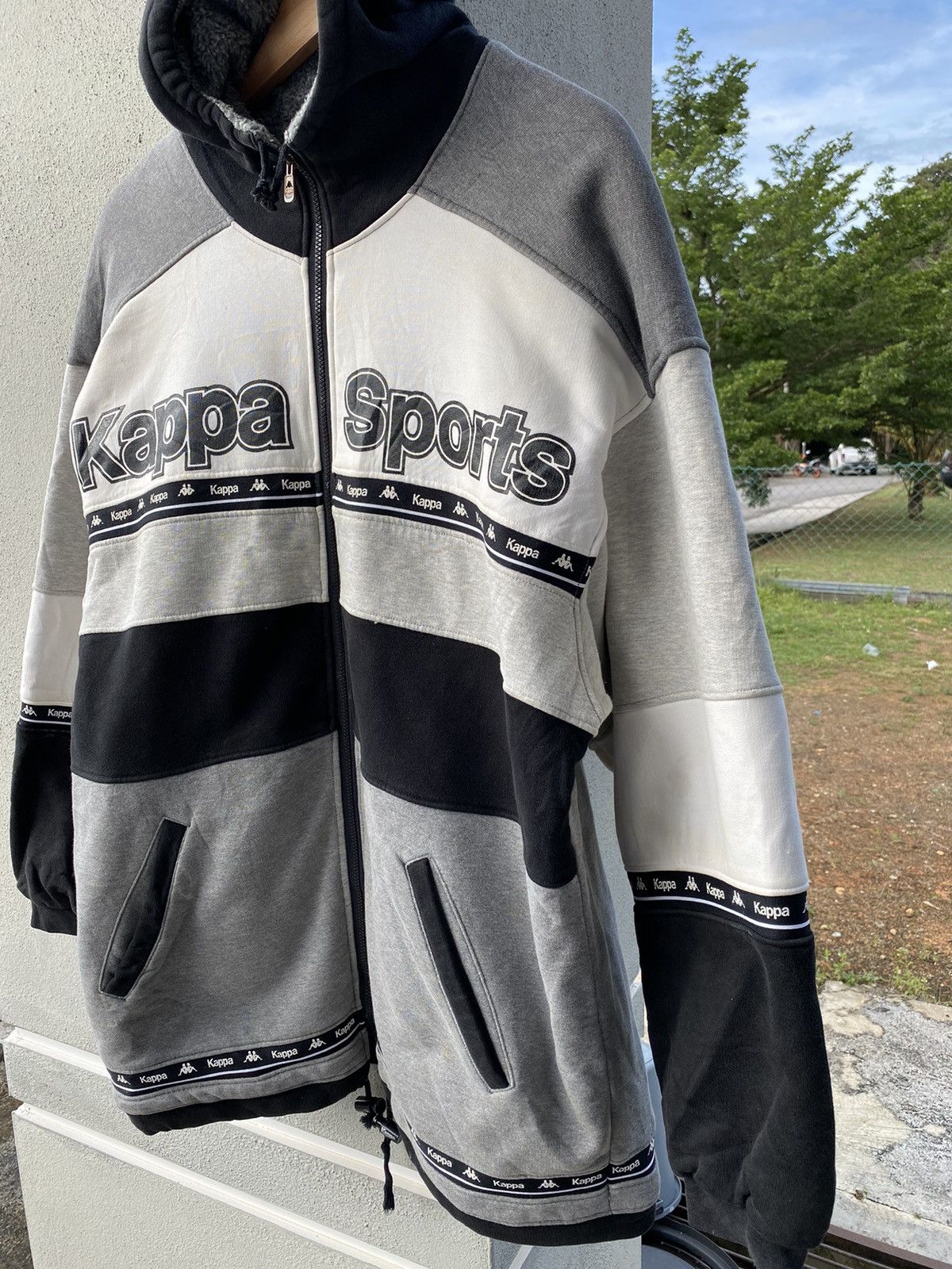 Kappa Vintage 90s Kappa Sport Big Logo Juventes Inspired Jacket Size US XL / EU 56 / 4 - 3 Thumbnail