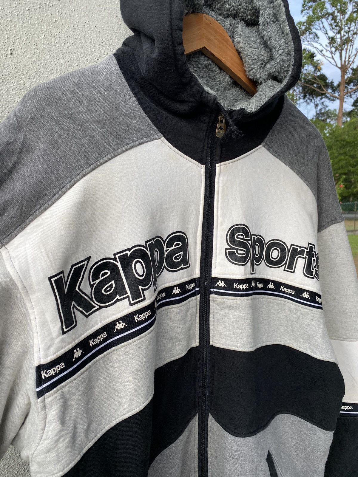 Kappa Vintage 90s Kappa Sport Big Logo Juventes Inspired Jacket Size US XL / EU 56 / 4 - 4 Thumbnail
