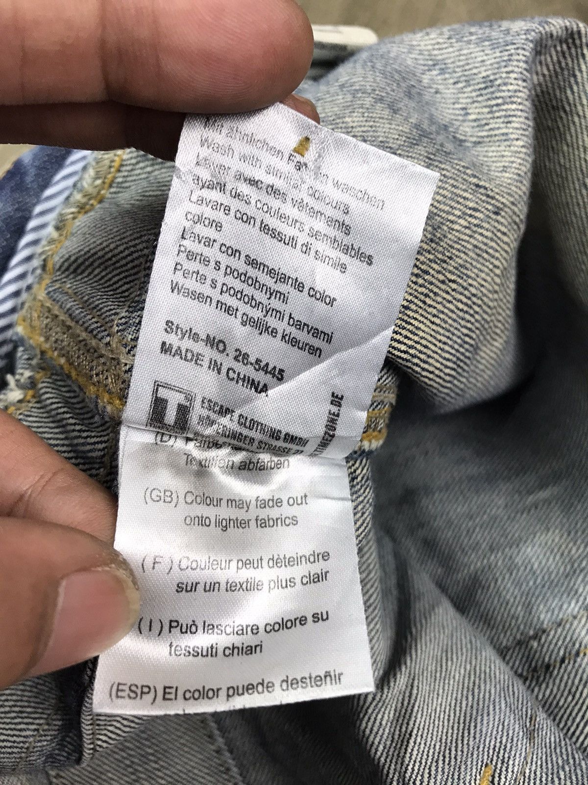 Other AUTHENTIC TIMEZONE JEANS Size US 35 - 19 Thumbnail