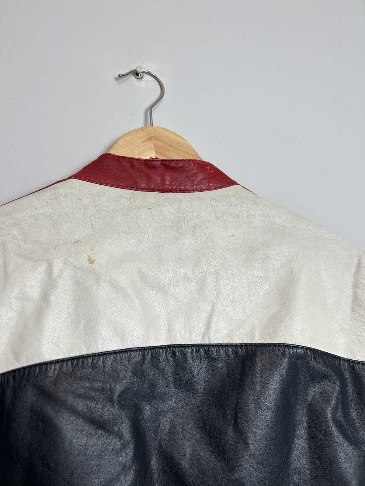 Vintage Vintage Y2k Woman Leather Racing Jacket Hype Streetwear Size XL / US 12-14 / IT 48-50 - 12 Thumbnail