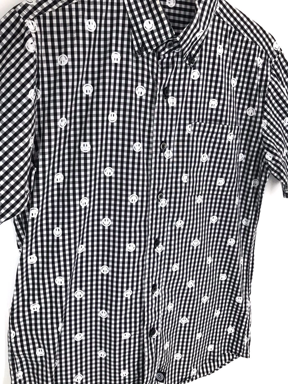 Hysteric Glamour OVER THE STRIPES Made In Japan Smile Plaid Shirt Kapital Size US M / EU 48-50 / 2 - 2 Thumbnail